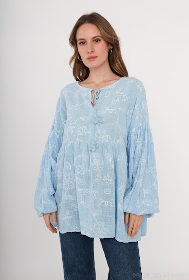 Wholesaler INSTA GIRL - Linen blouse