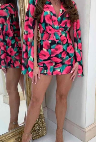 Wholesaler INSTA GIRL - Floral jumpsuit