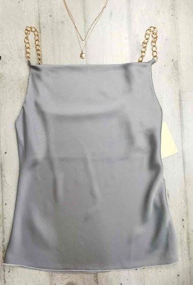 Wholesaler INSTA GIRL - Tank top with chain