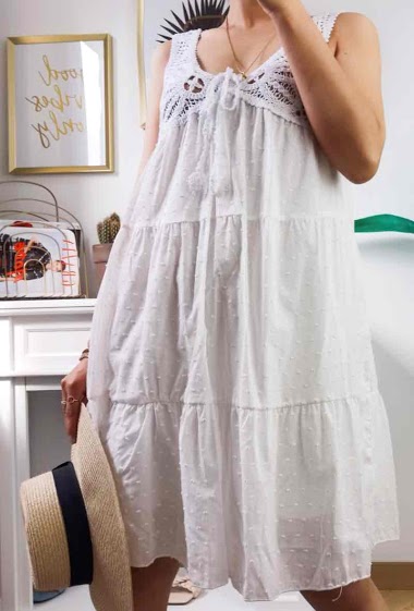 Wholesaler INSTA GIRL - Cotton dress