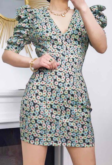 Wholesaler INSTA GIRL - Printed dress