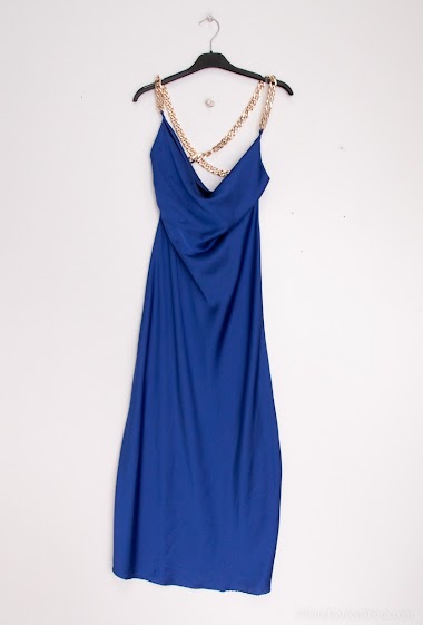 Wholesaler INSTA GIRL - Long dress, very fluid, romantic, chic and trendy