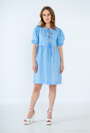 Wholesaler INSTA GIRL - Mid-length cotton dress