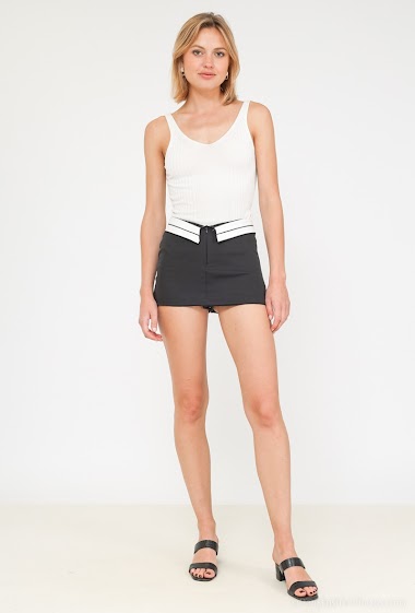 Wholesaler INSTA GIRL - Lapel shorts