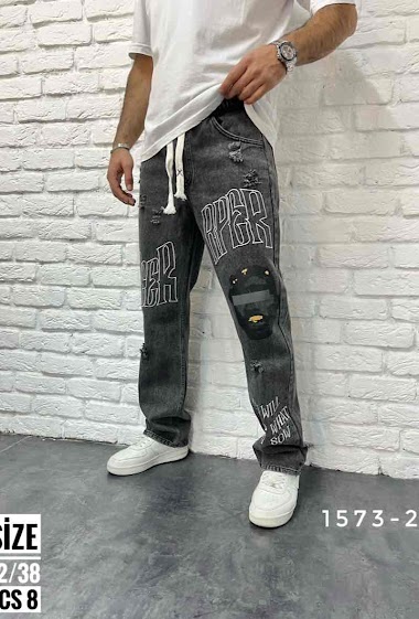 Grossiste Invictus Paris - Pantalon jeans