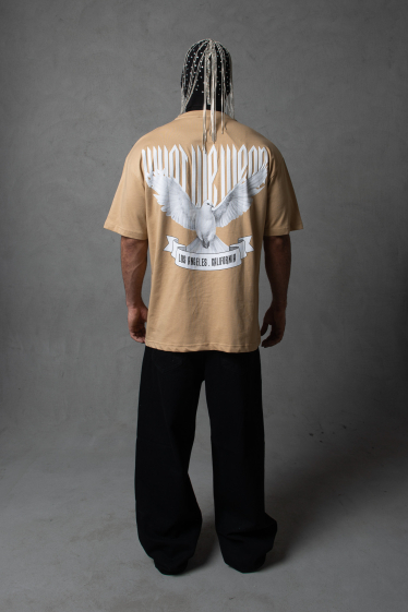 Großhändler Invictus Paris - Herren-T-Shirt mit regulärer Passform aus 100 % Baumwolle, 240 g/m²