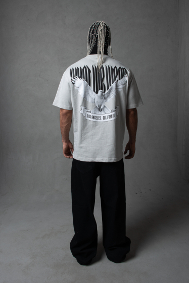 Großhändler Invictus Paris - Herren-T-Shirt mit regulärer Passform aus 100 % Baumwolle, 240 g/m²