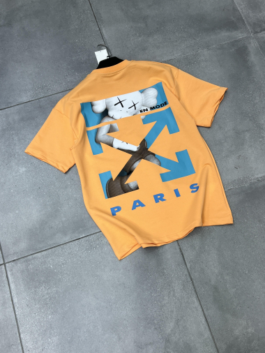 Wholesaler Invictus Paris - t-shirt homme coupe mi oversize 260grm