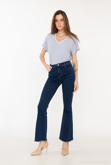 Wholesaler VIVID - Flared jeans
