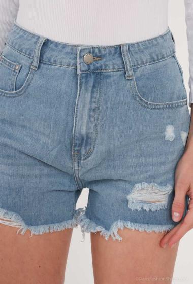 Grossiste VIVID - Short en jeans