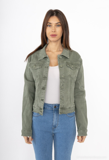 Wholesaler VIVID - Colored denim jacket