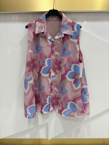 Wholesaler ISSYMA - Sleeveless printed shirt