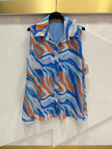 Wholesaler ISSYMA - Sleeveless printed shirt
