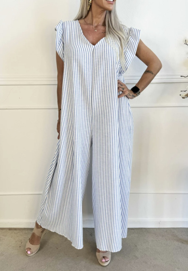 Wholesaler ISSYMA - Striped jumpsuit made in France