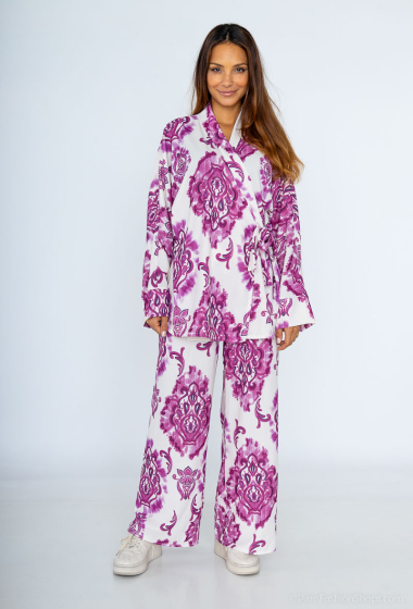Wholesaler ISSYMA - Printed Kimono Set