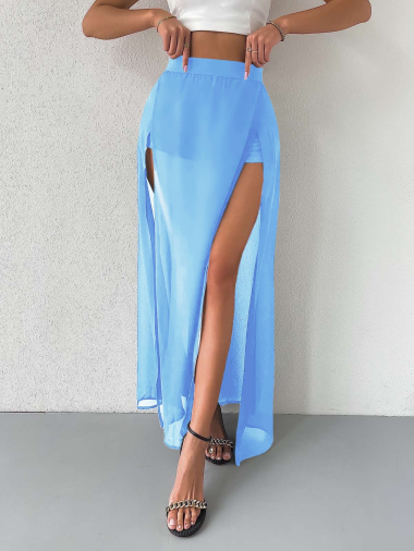 Wholesaler ISSYMA - Slit skirt short lining