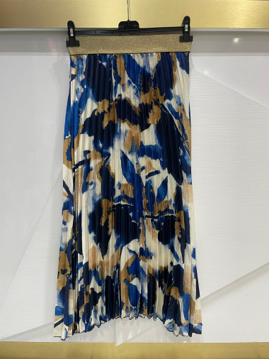 Wholesaler ISSYMA - Satin pleated skirt