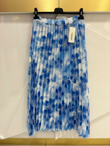 Wholesaler ISSYMA - Printed satin skirt