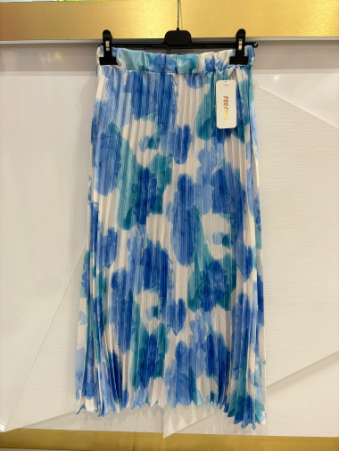 Wholesaler ISSYMA - Printed satin skirt