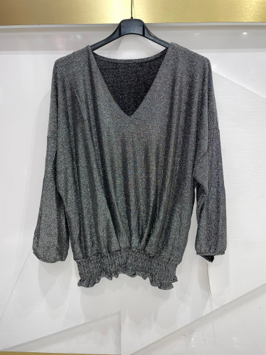 Wholesaler ISSYMA - Sparkling v-neck sweater