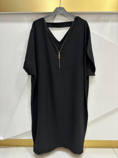 Grossiste ISSYMA - Robe à zip manches courtes