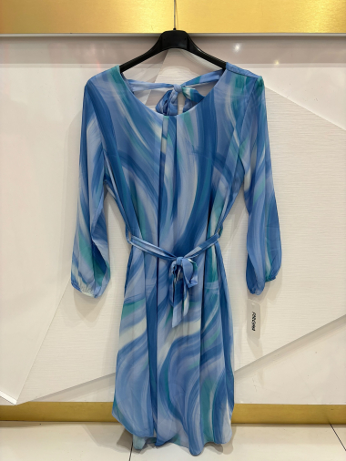 Großhändler ISSYMA - Kleid mit Schleifenprint