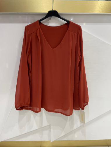 Wholesaler ISSYMA - Long-sleeved V-neck top