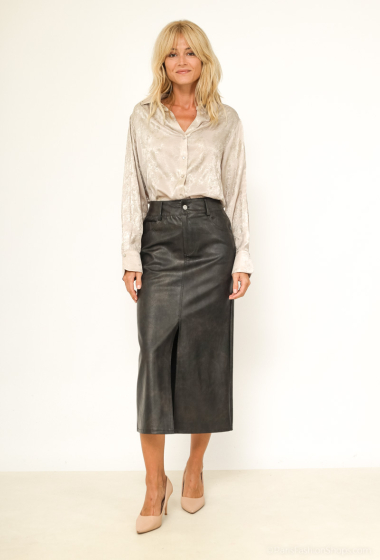 Wholesaler Ivivi - Leather skirt