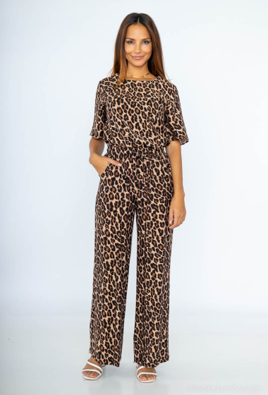 Mayorista Ivivi - pantalones con estampado de leopardo