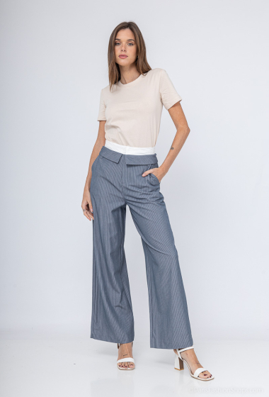 Wholesaler Ivivi - vertical pattern casual pants