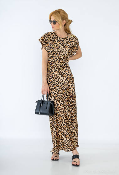 Mayorista Ivivi - vestido estampado leopardo