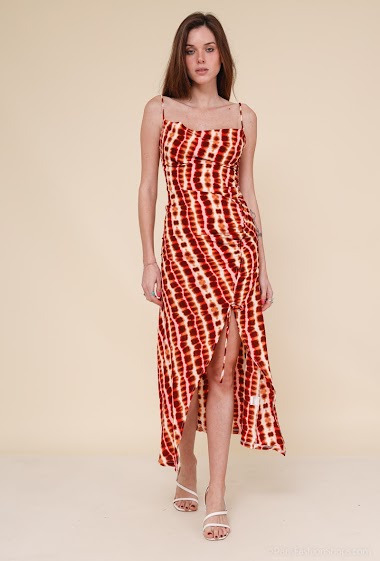 Wholesaler Ivivi - Abstract print slip dress