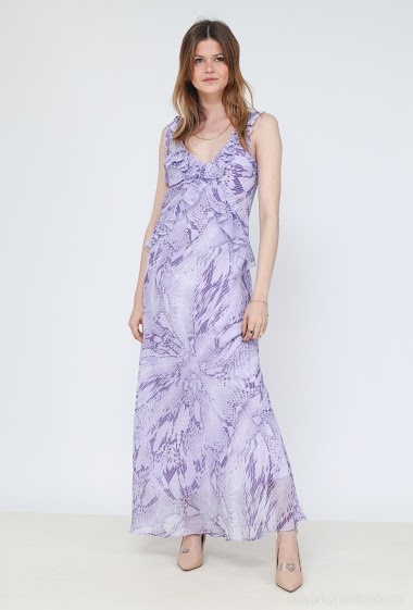 Wholesaler Ivivi - Slip Dress Python Print