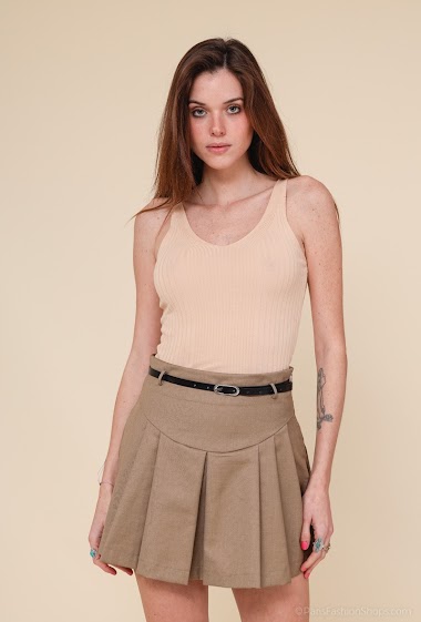 Wholesaler Ivivi - Pleated skirt shorts