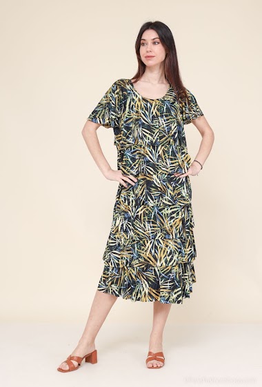Wholesaler J & MY - Ruffle dress
