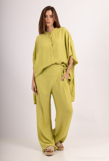 Wholesaler JADE - JADE SHIRT AND TROUSERS SET