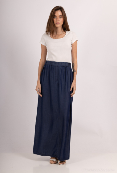 Wholesaler JADE - TENCEL JADE SKIRT