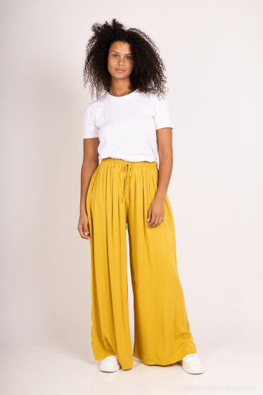 Wholesaler JADE - FLUID VISCOSE TROUSERS