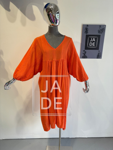 Wholesaler JADE - COTTON GAUZE DRESS