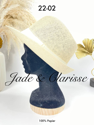 Grossiste Jade&Clarisse - CHAPEAU EN PAPIER BOHEME AMELIE