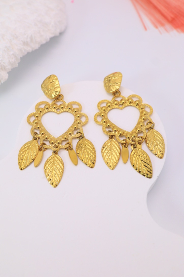 Grossiste J'AIME GEMME - BOUCLES D'OREILLES