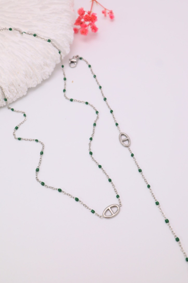 Wholesaler J'AIME GEMME - NECKLACE AND BRACELET SET