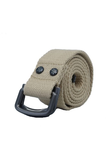 Großhändler JCL - Strap Belt military style with double ring canvas