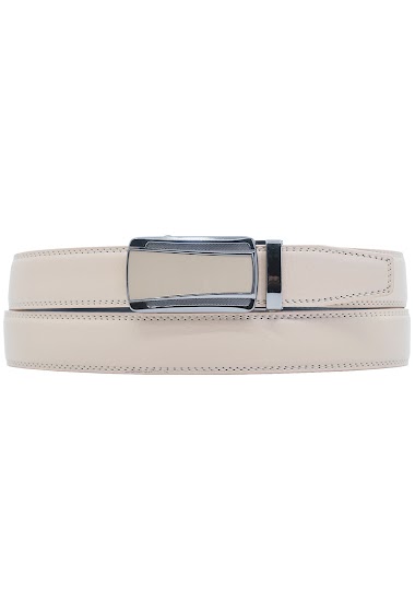 Mayorista JCL - Automatic belt without holes in genuine cow leather 30mm width