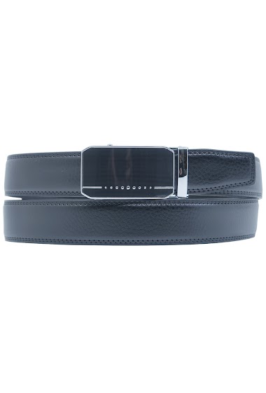 Wholesaler JCL - Automatic belt without holes in genuine cow leather 35mm width
