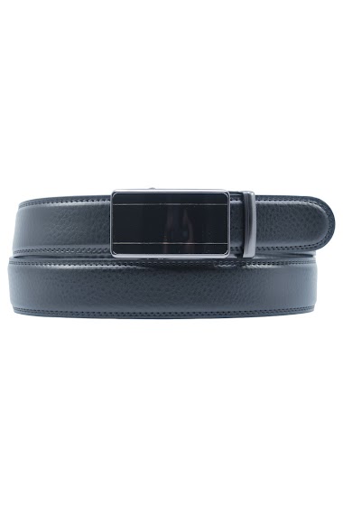 Großhändler JCL - Automatic belt without holes in genuine cow leather 35mm width