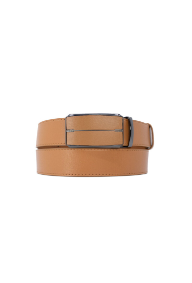 Wholesaler JCL - Automatic belt without holes split cowhide leather adjustable 35mm