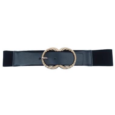 Wholesaler JCL - Golden buckle elastic belt
