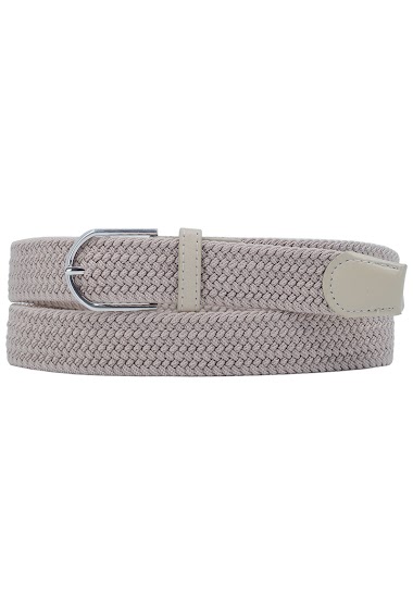 Wholesaler JCL - Elastic braided belt with PU tip