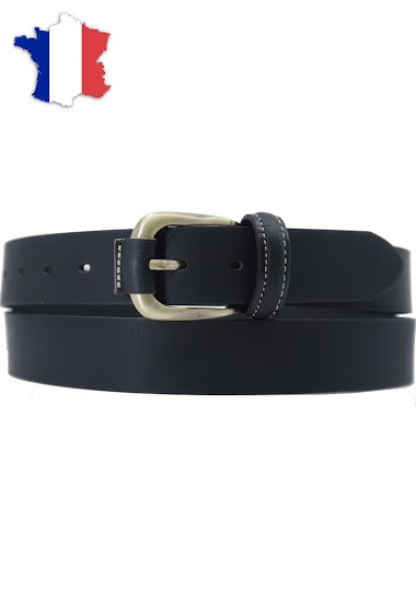 Großhändler JCL - Buffalo leather belt 35mm XL ajustable